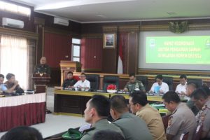 Bupati Majalengka  Hadiri Rapat Koordinasi Sistem Pengairan Sawah Di Wilayah Korem 063/SGJ