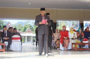 Bupati Pimpin Upacara HUT Bhayangkara Ke-71 Tahun 2017