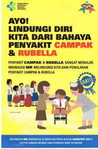 Ayo! Lindungi Anak-anak Kita dari Bahaya Campak & Rubella.