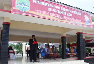 Bupati Pimpin Upacara Hari Sumpah Pemuda Ke-89 Tahun 2017