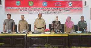 Bupati Hadiri Penutupan Bakti Sosial TNI Manunggal Kodim 0617 KB Kesehatan Dan Pencanangan Kesatuan Gerak PKK KB Kesehatan