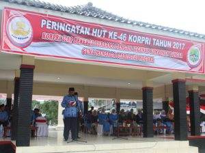 Bupati Pimpin Upacara HUT KORPRI Ke-46 Tahun 2017
