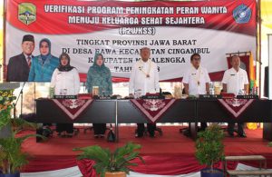 Bupati Hadiri Verifikasi Program Peningkatan Peran Wanita Menuju Keluarga Sehat Sejahtera (P2WKSS)
