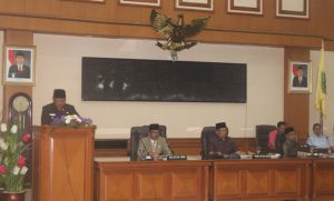 Bupati Hadiri Rapat Paripurna Raperda Penyertaan Modal Pemkab Majalengka kepada PDAM