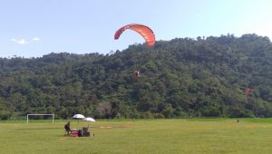 Bupati Buka Kejuaraan Terbuka PORDIRGA Paralayang Bupati Cup III Tahun 2018