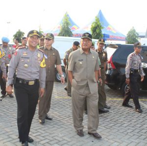Bupati Tinjau Kesiapan Posko PAM Lebaran 2018