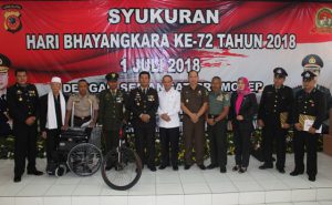 Wakil Bupati Majalengka Hadiri Syukuran HUT Bhayangkara Ke-72 Tahun 2018