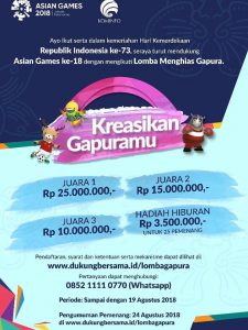 Berpartisipasi di Tingkat Nasional, Desa Jatipamor Masuk Peringkat 10 Besar Lomba Menghias Gapura