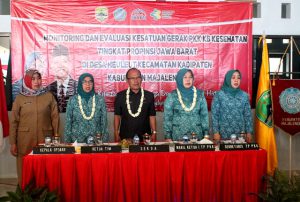 Plt Bupati Hadiri Monev Kesatuan Gerak PKK KB Kesehatan Tingkat Provinsi Jawa Barat Tahun 2018