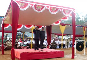 PLT Bupati Majalengka Pimpin Upacara Pembukaaan TNI Manunggal Sindang Kasih Tahun 2018