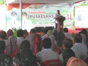 Bupati Launching Puskesmas Nganjang ka Imah