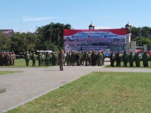 Bupati Majalengka Pimpin Upacara HUT Satpol PP, Satlinmas dan Damkar Tahun 2019