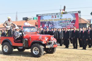 Bupati Pimpin Upacara HUT Bhayangkara Ke-73