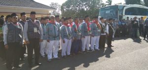 Bupati Lepas Jemaah Haji Kloter 84 dan 85 Kab. Majalengka Tahun 2019
