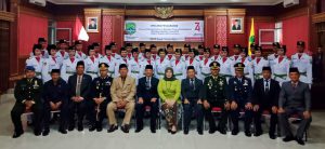 Bupati Kukuhkan Paskibraka HUT RI Ke-74 Tingkat Kab. Majalengka