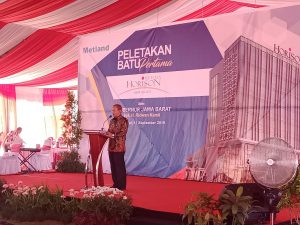 Bupati Hadiri Peletakan Batu Pertama Ultima Horison Hotel Kertajati