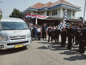 Bupati Majalengka Pimpin Apel Hari Perhubungan Nasional Tahun 2019