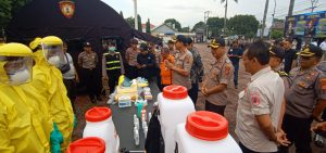 Polres Majalengka Sinergi bersama Dinkes dan BPBD dalam Percepatan Penanganan COVID-19