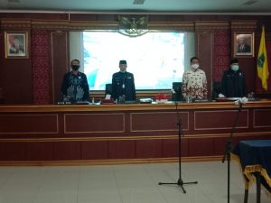 Bupati Pimpin Pelantikan dan Pengambilan Sumpah Jabatan Direksi PD Sindang Kasih Multi Usaha Kab.Majalengka
