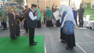 Bupati Lantik Jabatan Fungsional Bidan