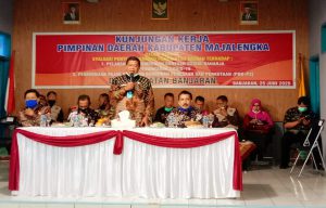 Sekretaris Daerah Kab.Majalengka Lakukan Kunjungan Kerja ke Kecamatan Banjaran