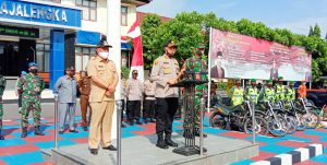 Wakil Bupati Hadiri Apel Sinergitas Kesiapan Pengamanan Penanggulangan Bencana Alam Karhutla
