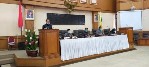 Bupati Hadiri Rapat Paripurna DPRD LKPJ 2019