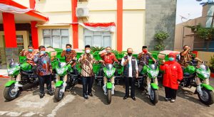 Bupati Terima Bantuan Cator Disinfektan dari Kementerian Lingkungan Hidup