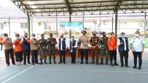 Bupati Hadiri Kegiatan Gebrak Sejuta Masker Tahap 2