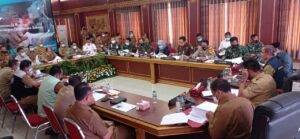 Bupati Pimpin Rakor Persiapan Pemberlakuan Pembatasan Kegiatan Masyarakat (PPKM) di Wilayah Kab.Majalengka