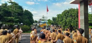 Bupati Berikan Arahan dan Pembinaan Apel Pagi di Dinas PUTR