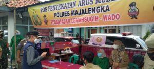 Bupati Tinjau 11 Titik Pos Checkpoint di Wilayah Majalengka