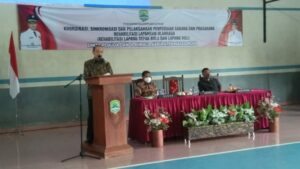 41 Desa Dapat Bantuan Rehab Lapang Volly Ball dan Sepak Bola