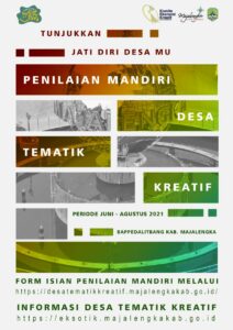 Surat Edaran Tentang Peniliaian Mandiri Desa Tematik Kreatif
