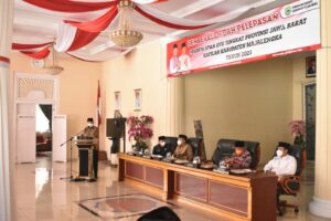 Bupati Lepas 14 Kafilah Seleksi Tilawatil Quran dan Hadist (STQH) XVII Tingkat Provinsi Jawa Barat  Tahun 2021