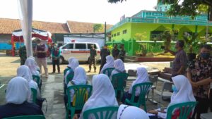 Sekda Pantau Pelaksanaan Gebyar Vaksinasi Pelajar