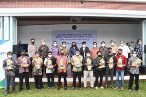 Sekda Hadiri Sosialisasi Pendistribusian STB Bagi Masyarakat Kurang Mampu di Wilayah Kab.Majalengka