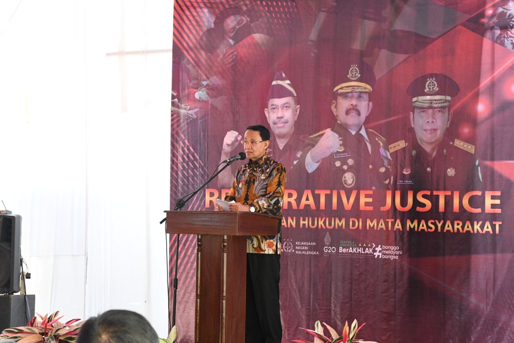 Bupati Resmikan Rumah Restorative Justice