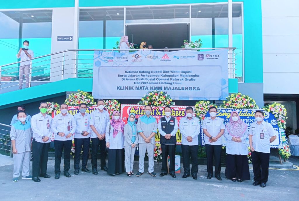 Bupati Hadiri Peresmian Gedung Baru Klinik Mata Majalengka (KMM)