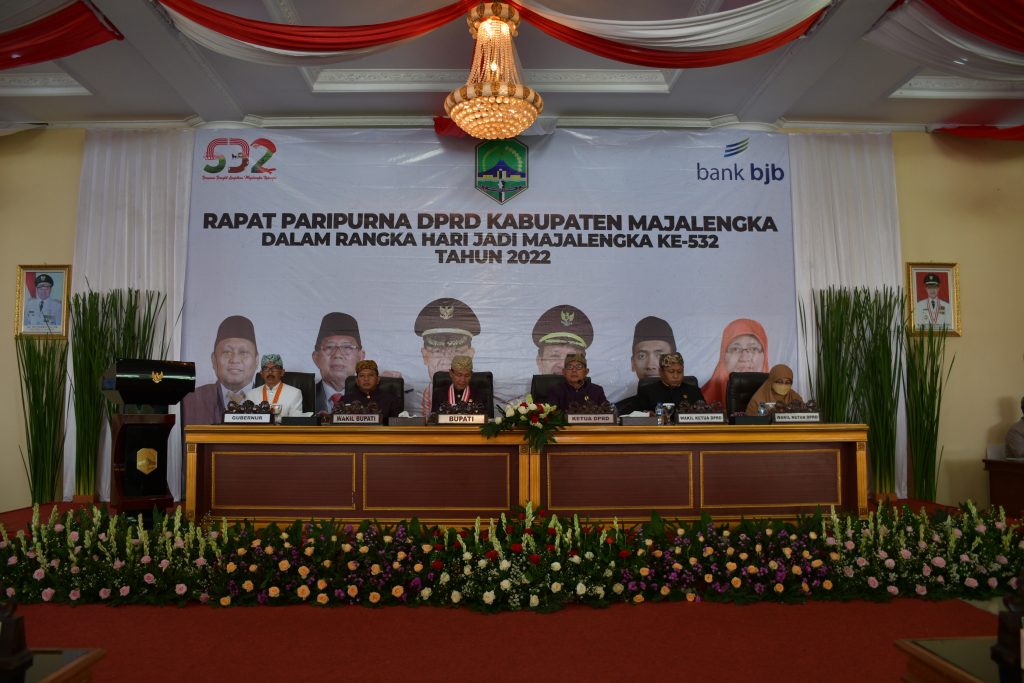 Rapat Paripurna Istimewa DPRD<br>Puncak Peringatan Hari jadi Majalengka ke-532