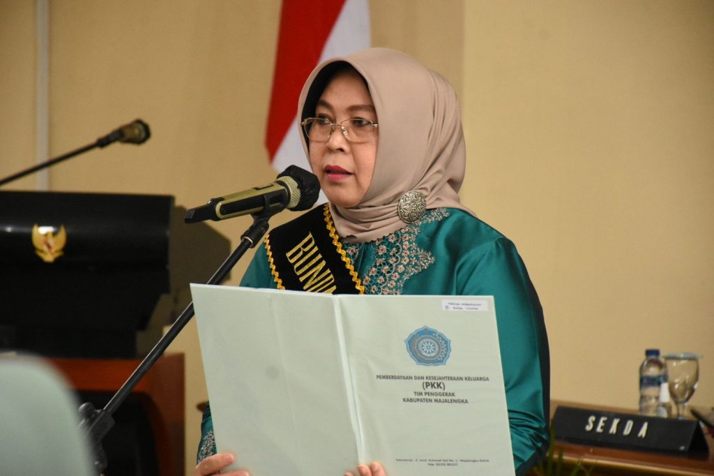 Ketua TP PKK Kabupaten Lantik 9 Ketua TP-PKK Kecamatan