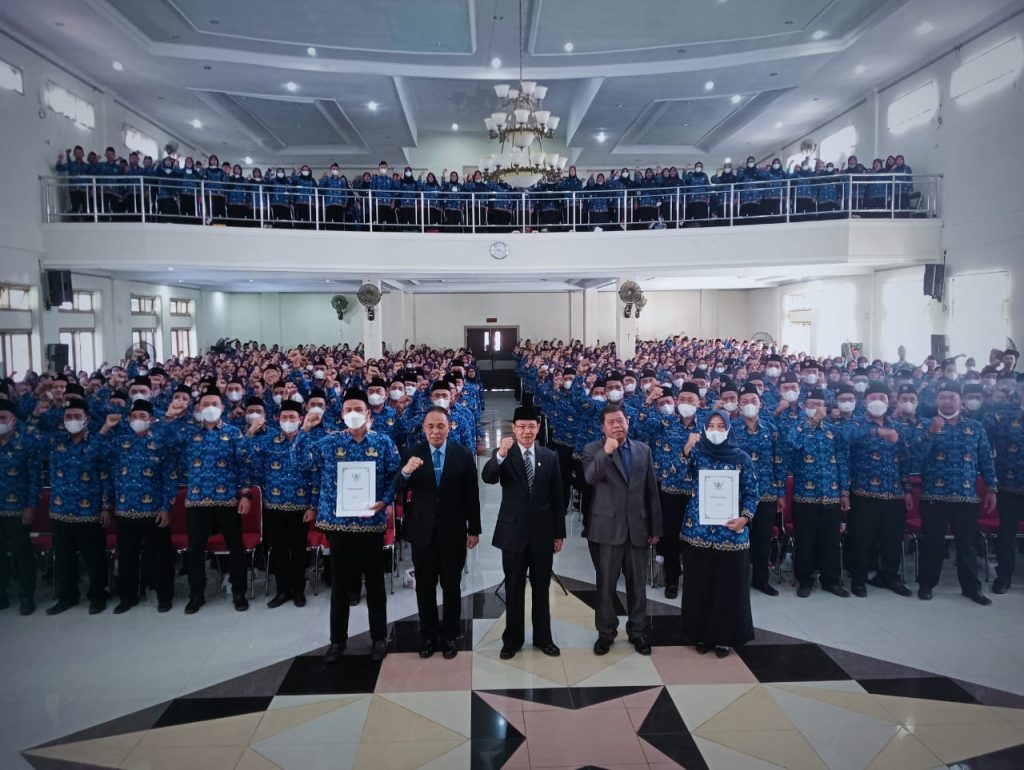 Bupati Lantik 783 PPPK Guru Tahap II Formasi Tahun 2021 di Lingkungan Pemkab Majalengka