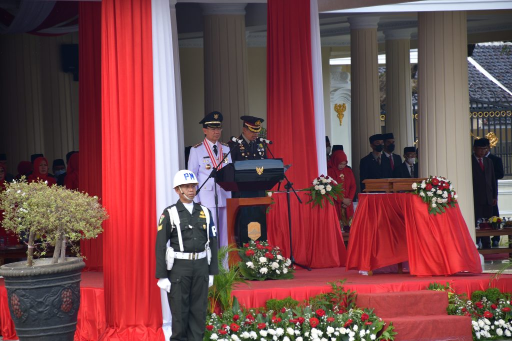 Bupati Pimpin Upacara HUT RI Ke-77 Tahun 2022