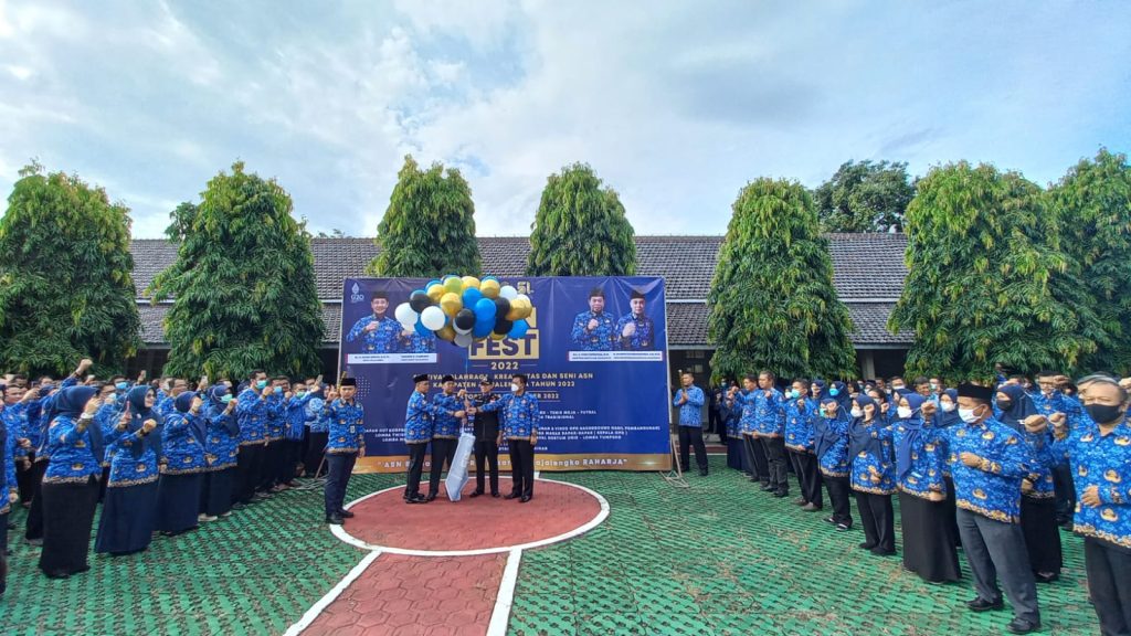 Jelang HUT Korpri ke 51 Bupati Lounching ASN Fest 2022