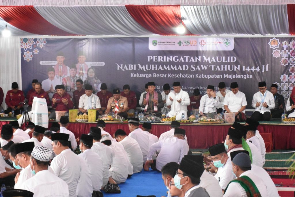 Dinkes Majalengka Peringati Maulid Nabi Muhammad SAW dengan Berbagi Santunan
