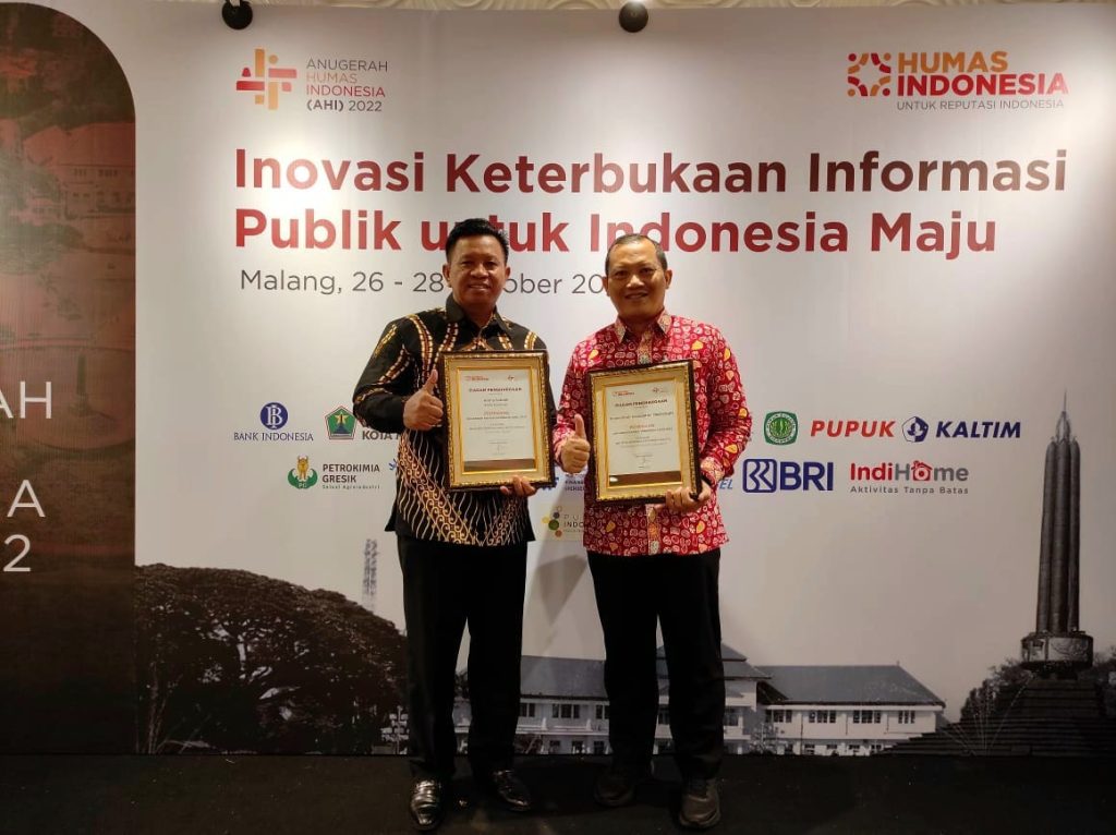 Pemkab Majalengka Raih Dua Penghargaan Anugerah Humas Indonesia (AHI) 2022