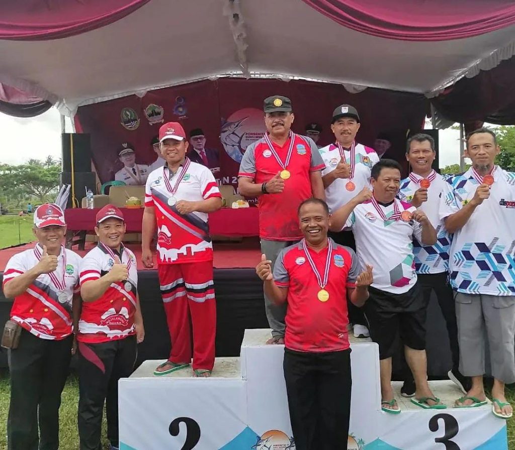 Wabup Sumbangkan Medali Perak dari Lomba Dayung Beregu