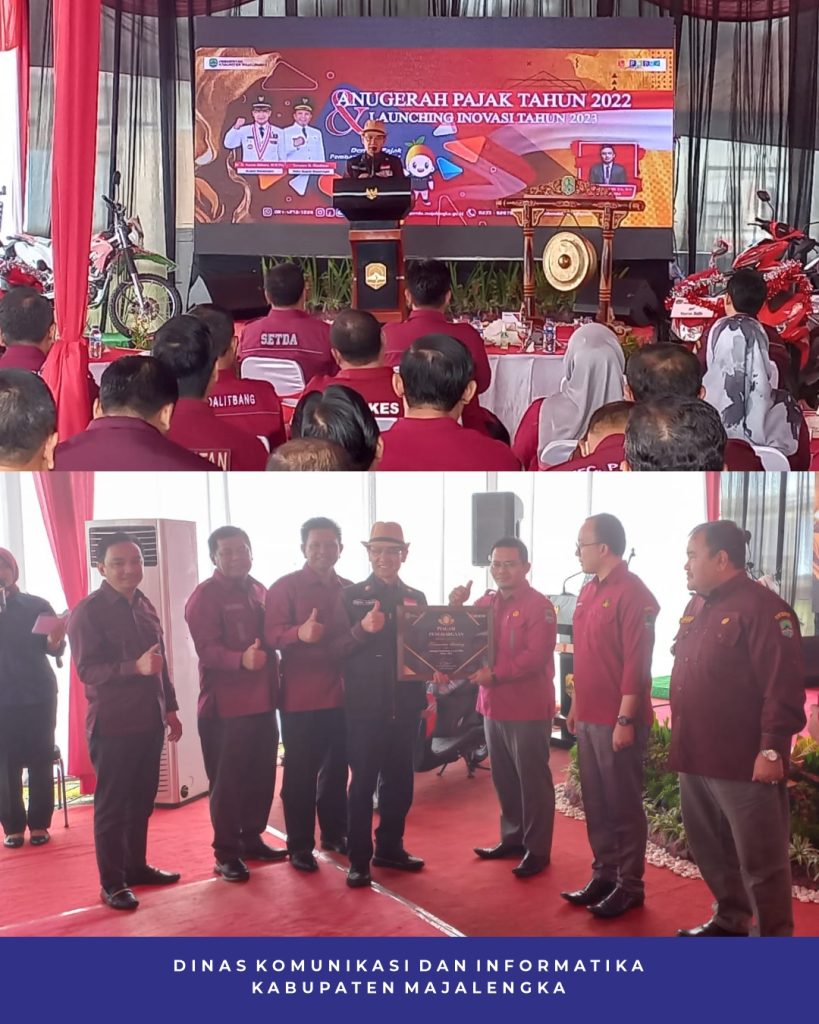 Bapenda Majalengka Gelar Anugrah Pajak 2022 dan Louncing Inovasi tahun 2023