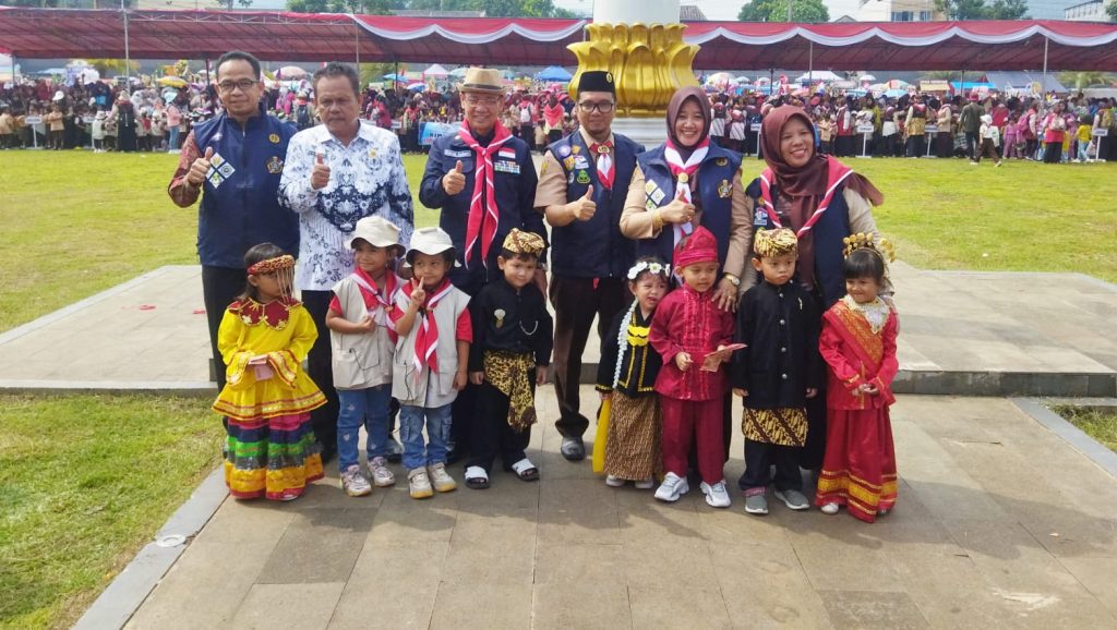 Bupati Buka Kegiatan Gebyar Prasiaga  Anak Usia Dini ke-11 Tahun 2022 tingkat Kab.Majalengka