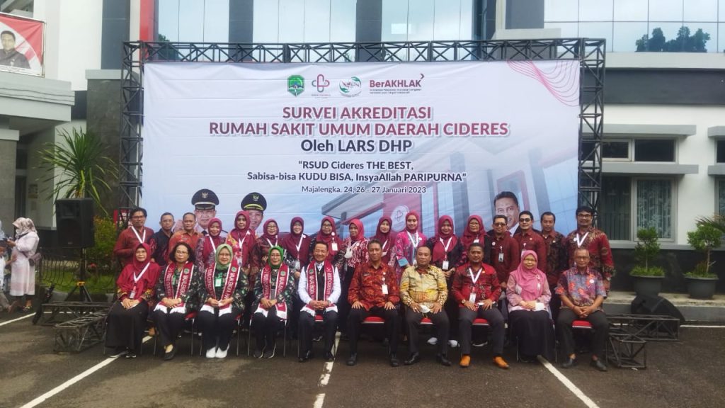 RSUD Cideres Terima Kunjungan Survei Akreditasi Rumah Sakit Cideres Oleh LARS DHP
